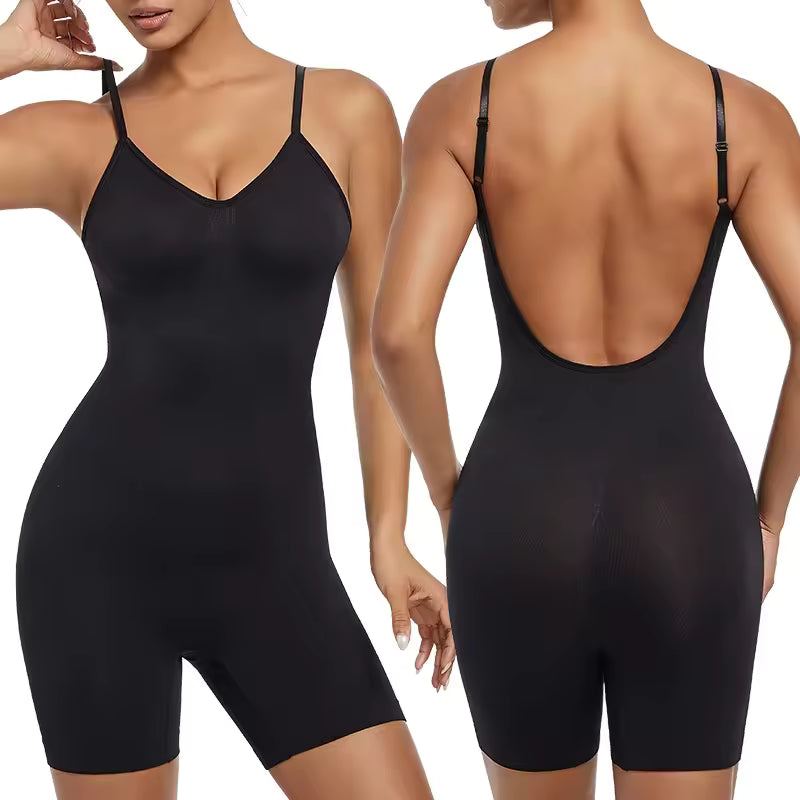 Women's XL One-Piece Backless Shapewear