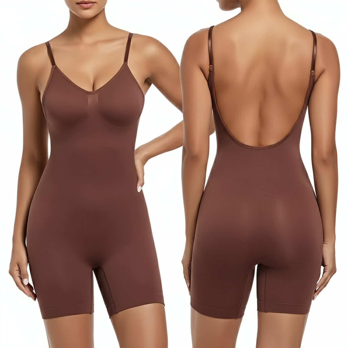 Women's XL One-Piece Backless Shapewear
