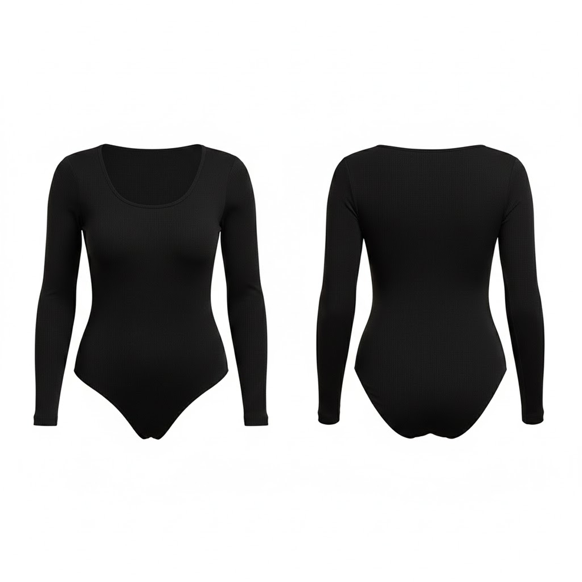 Slimming Long-Sleeve Bodysuit for Women