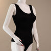 Black corset body shaper side view