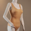 Nude corset body shaper side view